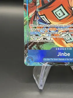 One Piece Jinbe Alt Art OP14-049 THE AZURE SEA'S SEVEN English NM - Image 3