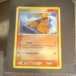 Pokemon Torkoal 33/110 EX Holon Phantoms 2006 Pokemon Card TCG - Image 5