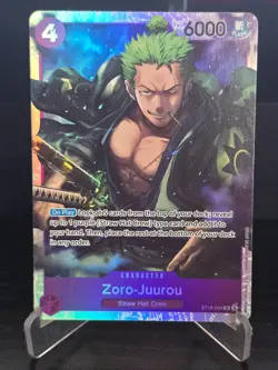 One Piece Card Game - Zoro-Juurou - ST18-004 SR - NM - Image 1
