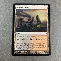 MTG Graven Cairns Shadowmoor Regular Magic The Gathering - Image 1