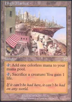 1x High Market - Foil Moderate Play MTG Magic - Kid Icarus - - Image 1
