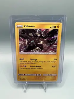 Zekrom Holo Rare Shining Legends 35/73 NM Pokemon TCG - Image 1