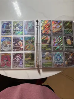 Pokemon TCG Binder Collection - Full Arts, Japanese, V’s, V Star, IR’s, Nice! - Image 1
