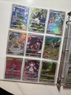 Pokemon TCG Binder Collection - Full Arts, Japanese, V’s, V Star, IR’s, Nice! - Image 4