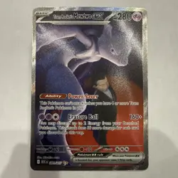 Team Rocket’s Mewtwo ex 281/217 SIR Secret Ascended Heroes Pokemon IN HAND MINT - Image 4