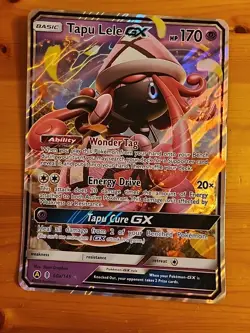 Tapu Lele GX 60a/145 Alternate Art ***Jumbo*** Pokemon Guardians Rising LP - Image 1
