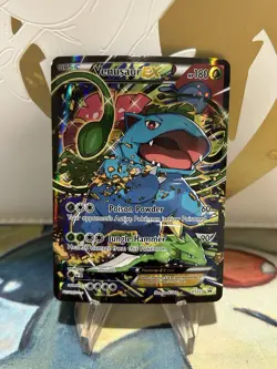 Venusaur EX XY123 Pokemon XY Black Star Promo Pokemon TCG LP - Image 1