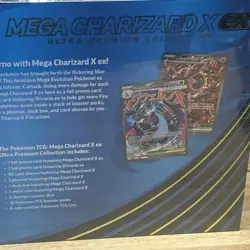 Pokemon TCG Mega Charizard EX UltraPremium Collection UPC,New & Sealed - Image 4