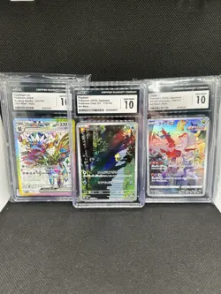 Pokemon CGC 10 Slab Lot - Japanese Psyduck, Japanese Latias, And Hydreigon EX - Image 1