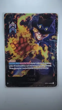 One Piece TCG - Sabo (Store Treasure Cup 2025 Champion Promo) Sealed NM IN HAND - Image 1