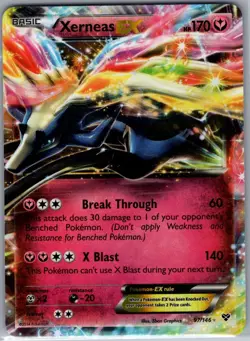 Xerneas EX 97/146 XY Base Set - Pokemon Card - NM - Image 1