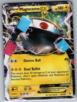 Magnezone EX 35/106 XY - Flashfire - Pokemon Card - NM - Image 1