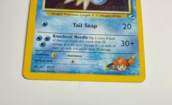 Misty's Seadra 9/132 Gym Heroes Set Holo Rare Vintage Pokemon Card - NM/LP - Image 2