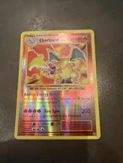 2016 Pokemon Charizard 11/108 XY Evolutions Reverse Holo Rare TCG Card - Image 1