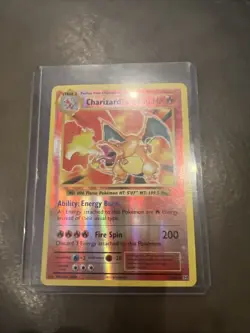 2016 Pokemon Charizard 11/108 XY Evolutions Reverse Holo Rare TCG Card - Image 2