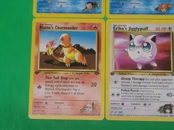 Pokemon Vintage 1st Edition GYM Challenge Cards Lot Of 4 NM Misty's Psyduck ++ - Image 5