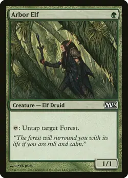 MTG - Arbor Elf (M13) LP/EX - Image 1