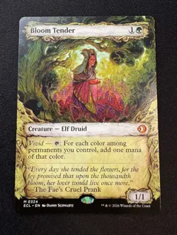 Bloom Tender - Showcase - MTG #324 - Lorwyn Eclipsed Regular - NM/M - Image 1