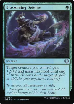 Blossoming Defense, 167, ECL, Foil - Image 1