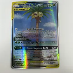Rowlet & Alolan Exeggutor GX 215/236 French Pokemon Tag Team GX - Image 1