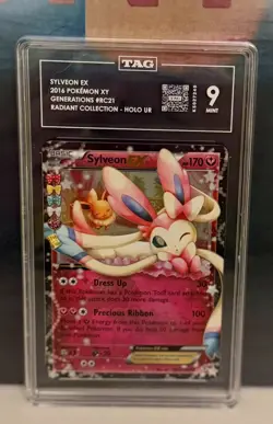 SYLVEON EX 2016 Pokemon XY Generations Radiant Collection #RC21 - Tag 9 - Image 1