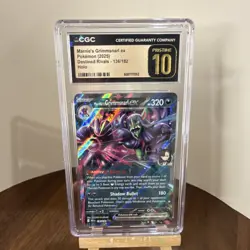 CGC 10 Pokemon Marnie’s Grimmsnarl ex 136/182 - SV10 Destined Rivals - Holo - Image 1