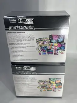 2021 Pokemon Evolving Skies Pokemon Center Sealed ETB Elite Trainer (a) (b) Set - Image 2