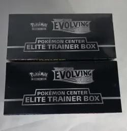 2021 Pokemon Evolving Skies Pokemon Center Sealed ETB Elite Trainer (a) (b) Set - Image 3