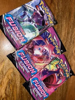 Pokemon TCG Sword & Shield (3) Factory Sealed Booster Packs - Image 1