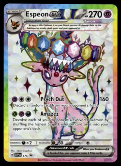 Pokemon TCG SV Promos #175 Espeon EX - Image 1