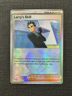 Larry's Skill - 115/131 - Pokeball Holo - Prismatic Evolutions - Pokemon - NM/M - Image 1