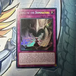 Songs of the Dominators ALIN-EN078 Secret Rare 1st Ed Near Mint Yu-Gi-Oh! 🥶 - Image 1