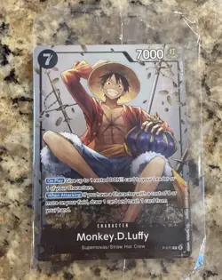 One Piece Monkey D. Luffy P-075 English Promo Tin Set Vol 2 Exclusive Sealed - Image 1