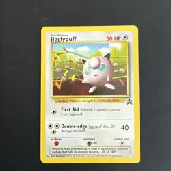 [NM+] Pokemon TCG Jigglypuff Black Star Promo Card WOTC No.7 Vintage 1999 [D] - Image 1
