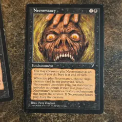 Necromancy Visions x3 Black Enchantment MTG Cards Regular English - Image 4