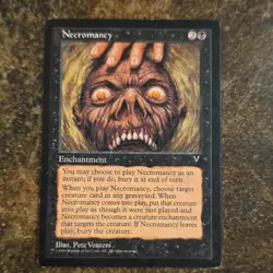 Necromancy Visions x3 Black Enchantment MTG Cards Regular English - Image 5
