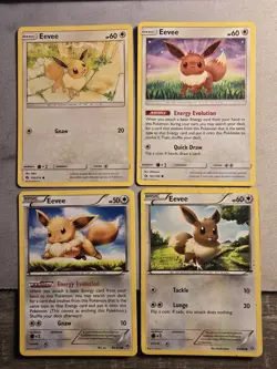 Eevee Pokemon Card Lot - Image 1