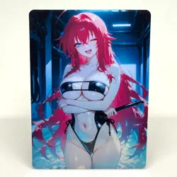 High School Dxd Rias Gremory Goddess Anime Waifu ACG Foil Card - Image 1