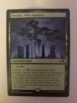 Boseiju Who Endures Kamigawa: Neon Dynasty Card #266/302 MTG Magic the Gathering - Image 1
