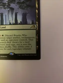 Boseiju Who Endures Kamigawa: Neon Dynasty Card #266/302 MTG Magic the Gathering - Image 2