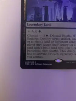 Boseiju Who Endures Kamigawa: Neon Dynasty Card #266/302 MTG Magic the Gathering - Image 5