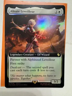 MTG Alisaie Leveilleur Extended Art Foil Commander - Final Fantasy - Image 1