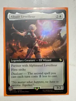 MTG Alisaie Leveilleur Extended Art Foil Commander - Final Fantasy - Image 3