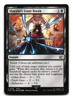 Vincent Magic th2025 Wizards of the Coast Universes Beyond Final Fantasy #C-0126 - Image 1