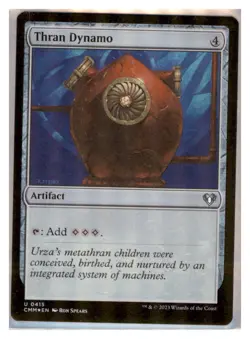 MTG - #415 Thran Dynamo - Commander Masters Foil - Image 1