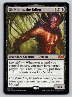 Ob Nixilis, the Fallen - Commander: Tarkir Dragonstorm - Image 1