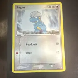 Pokemon Bagon 1/10 EX Trainer Kit Latias & Latios 2004 Basic 40HP Headbutt/Flare - Image 5