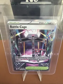 Battle Cage 116/094 ENGLISH Full Art - Pokemon TCG Phantasmal Flames - Image 1