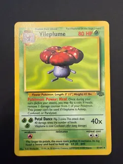 Pokemon TCG Vileplume Jungle 31/64 Regular Near Mint! - Image 1