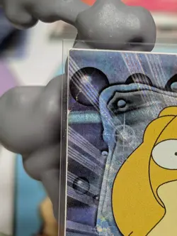1999 Topps Pokemon Psyduck RAINBOW FOIL #54 TV Animation Series Black Logo - Image 3